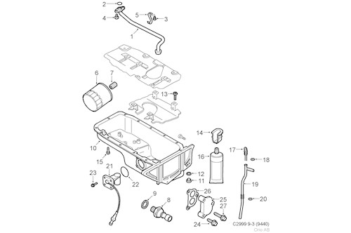 Genuine Saab Junction Pipe - 90144360