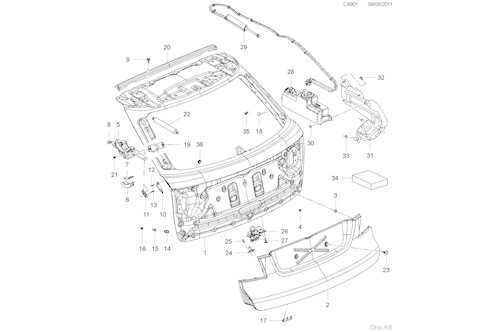 Genuine Saab Plug - 92151609