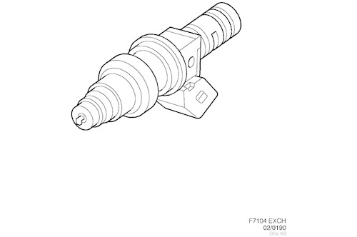 Genuine Saab Injector - 93169119