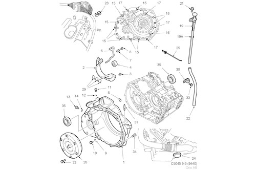 Genuine Saab O-Ring - 93173895