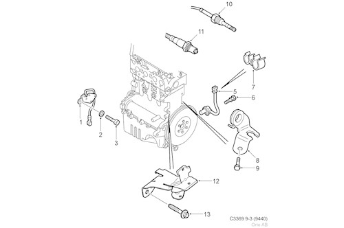 Genuine Saab Cmp Sensor - 93179513