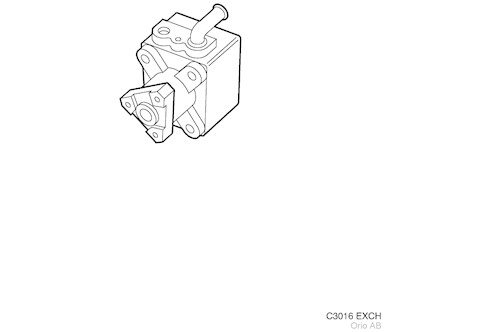 Genuine Saab Hydraulic Pump - 93184553