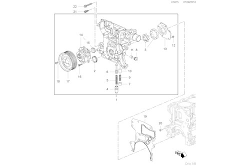 Genuine Saab Gear Set - 93185662