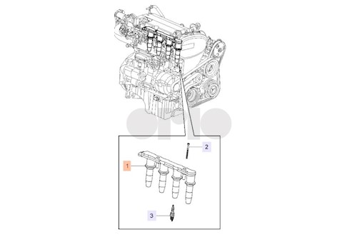 Genuine Saab Ignition Coil - 95517924