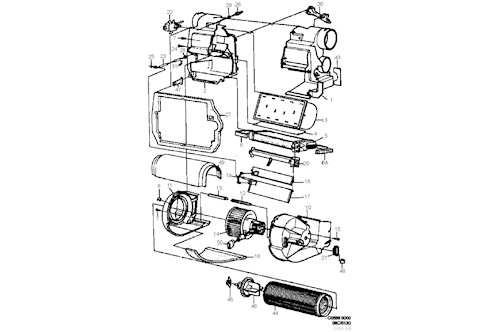 Genuine Saab Compart. Filter - 9622457